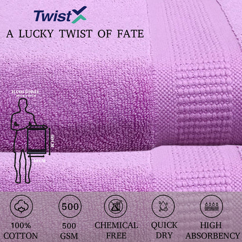 Twistx Hand Towel. 100% Cotton Towel.
